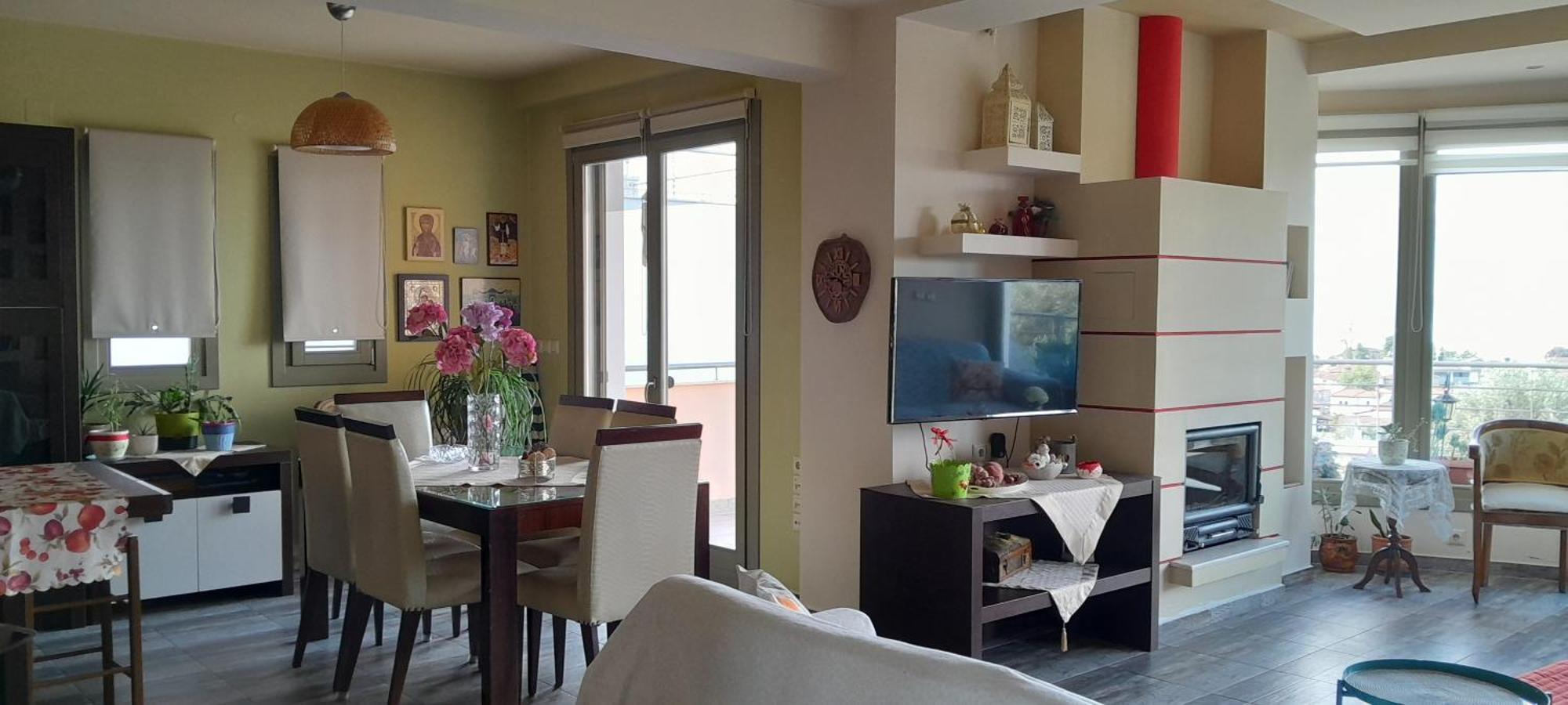 Villa View House à Agria Extérieur photo