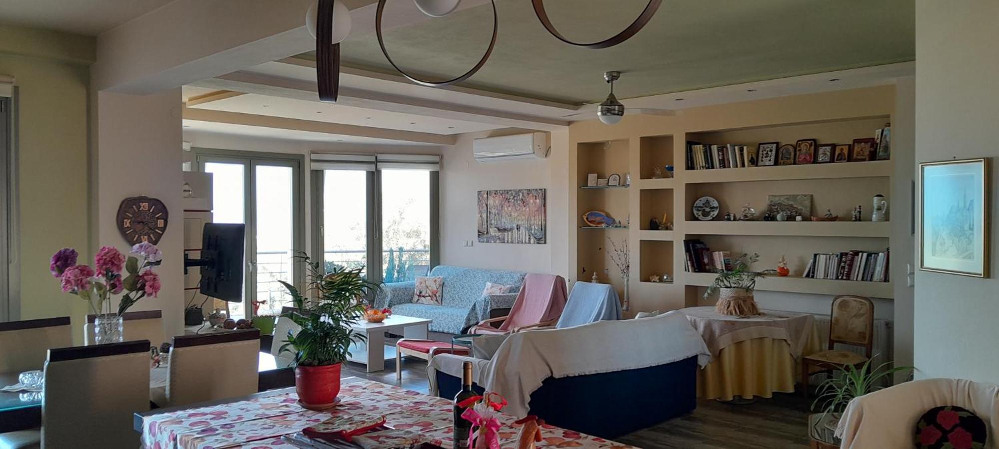 Villa View House à Agria Extérieur photo